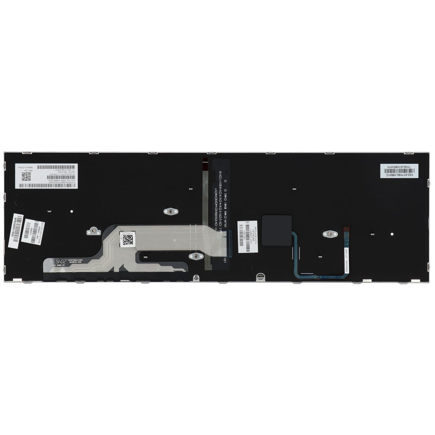 Ty Hp laptop toetsenbord azer be + trackpoint, backlit