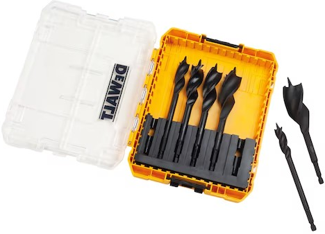 DeWalt Accessoires Dewalt speedboor tri flute extreme 6-delige set 152mm