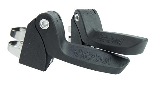 Qibbel Voetsteunen junior 6+ (2 stuks) - zwart
