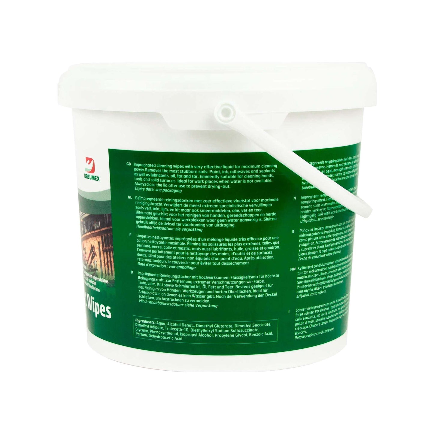 Dreumex Reinigingsdoeken Expert wipes (emmer a 130 st)