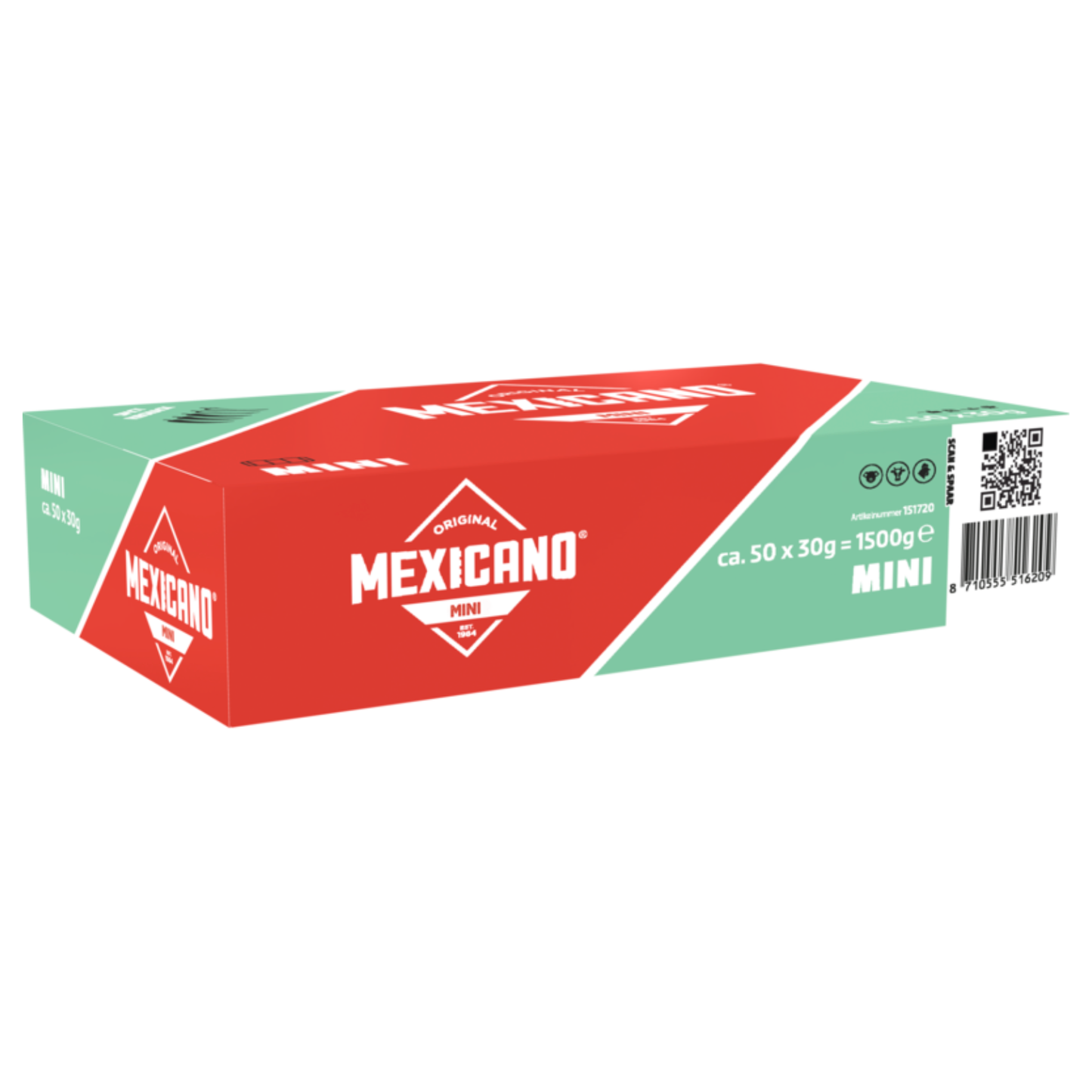 Mexicano De vries mini (50x 30 gr)