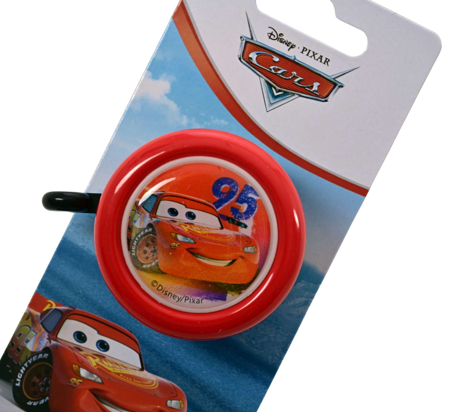 Disney Autos Disney cars fietsbel - jongens - rood