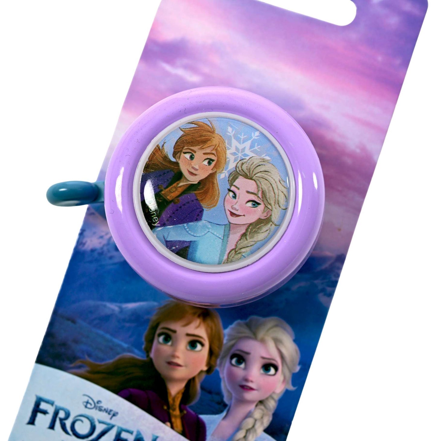 Volare Disney frozen 2 fietsbel - meisjes - blauw paars