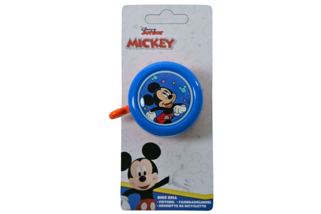 Volare Disney mickey mouse fietsbel - jongens - blauw oranje