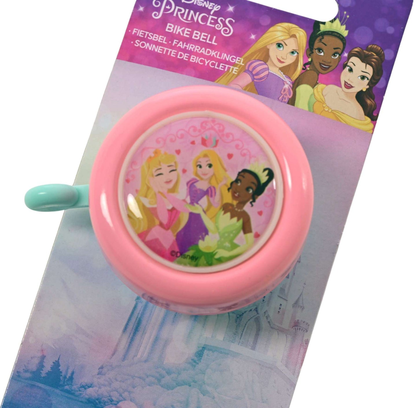 Disney Prinzessin Disney princess fietsbel - meisjes - roze blauw