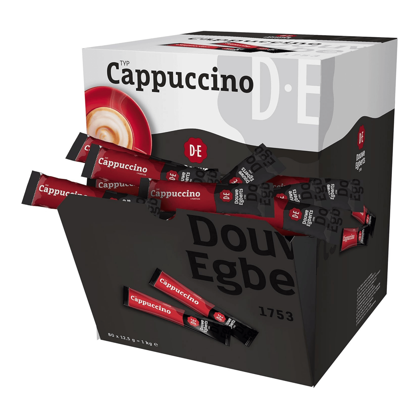 Douwe Egberts cappuccino koffiesticks (80x 9.5gr)