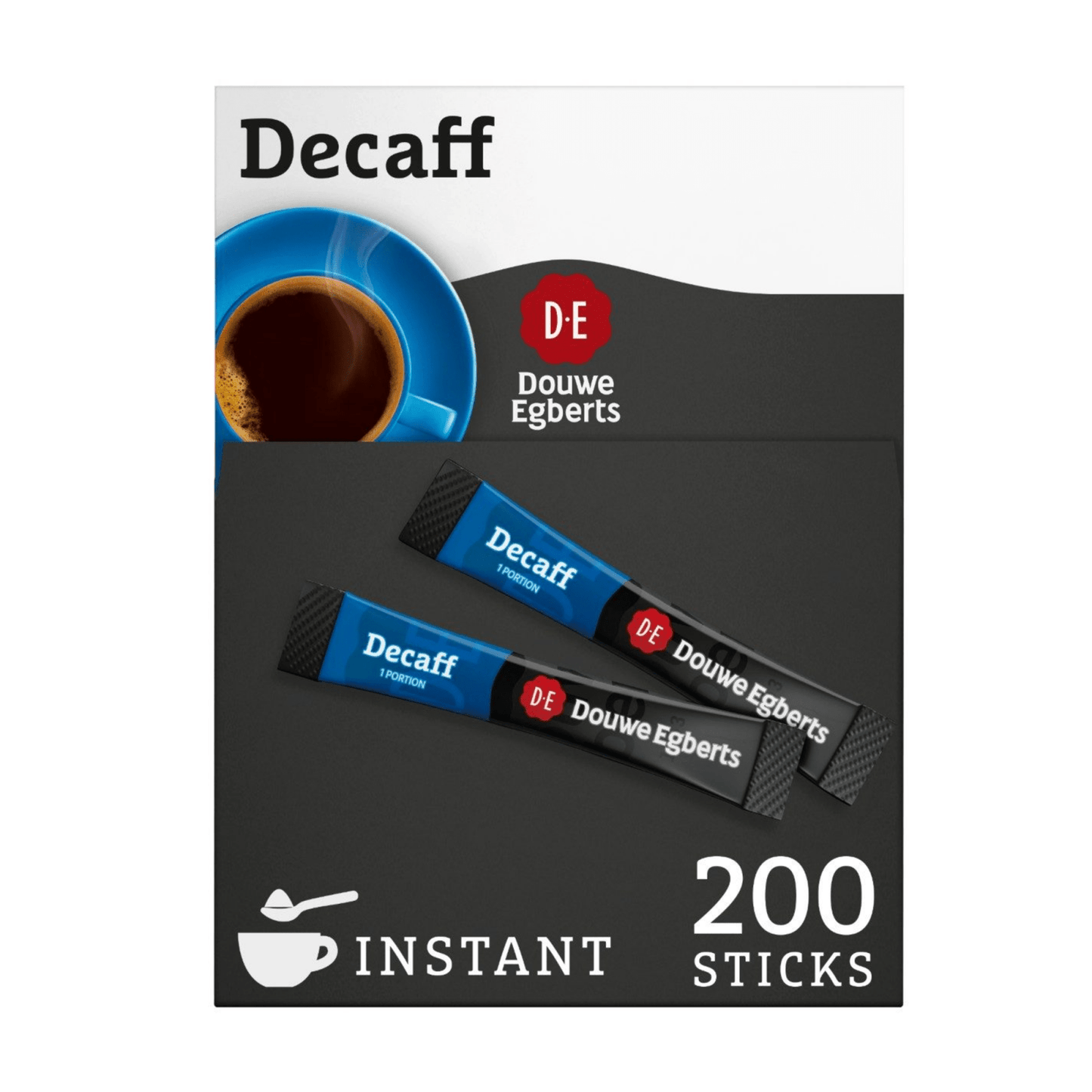 Douwe Egberts decaff instant koffiestick (200x 1.5gr)