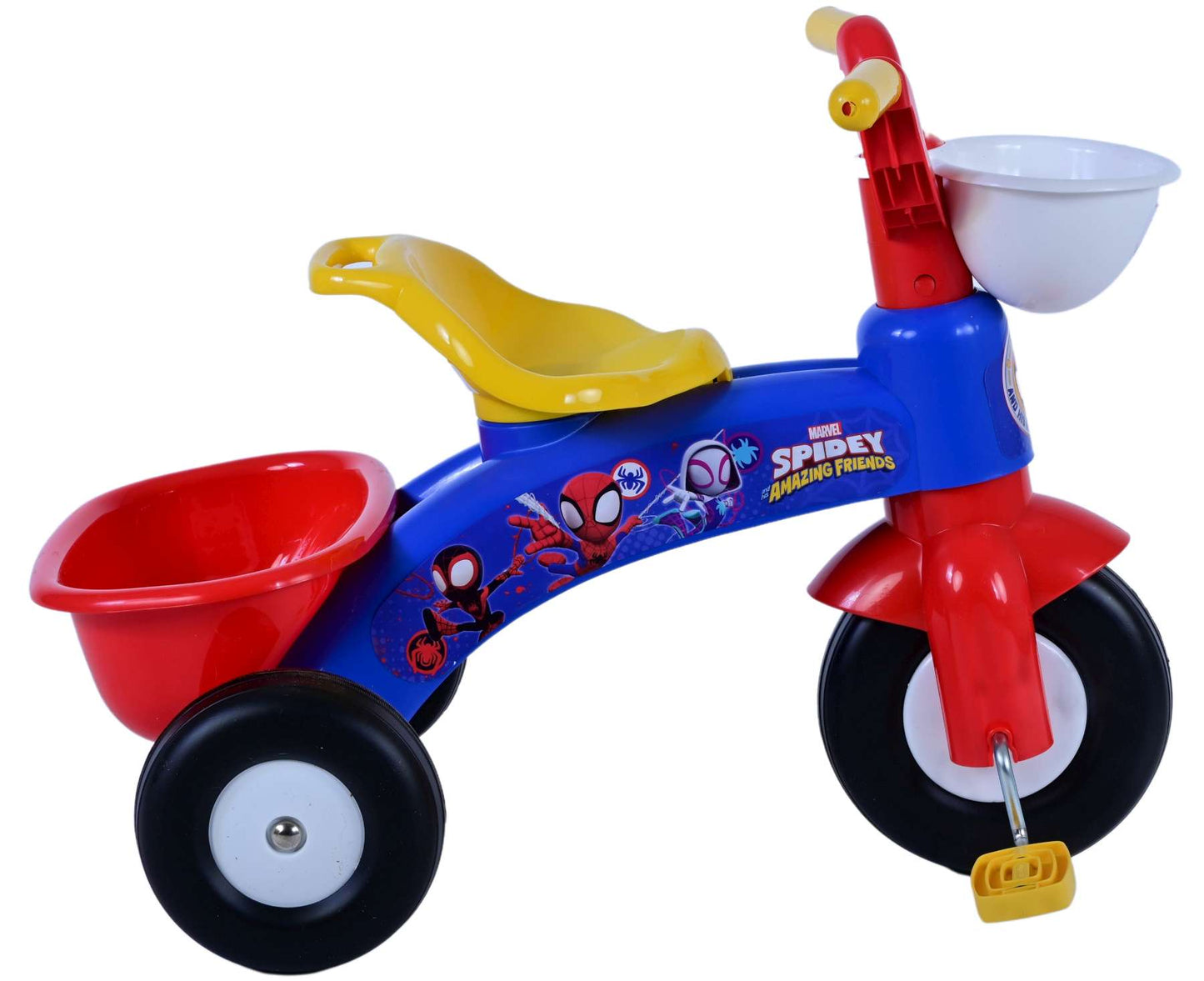 Volare Driewieler marvel spidey - jongens - blauw