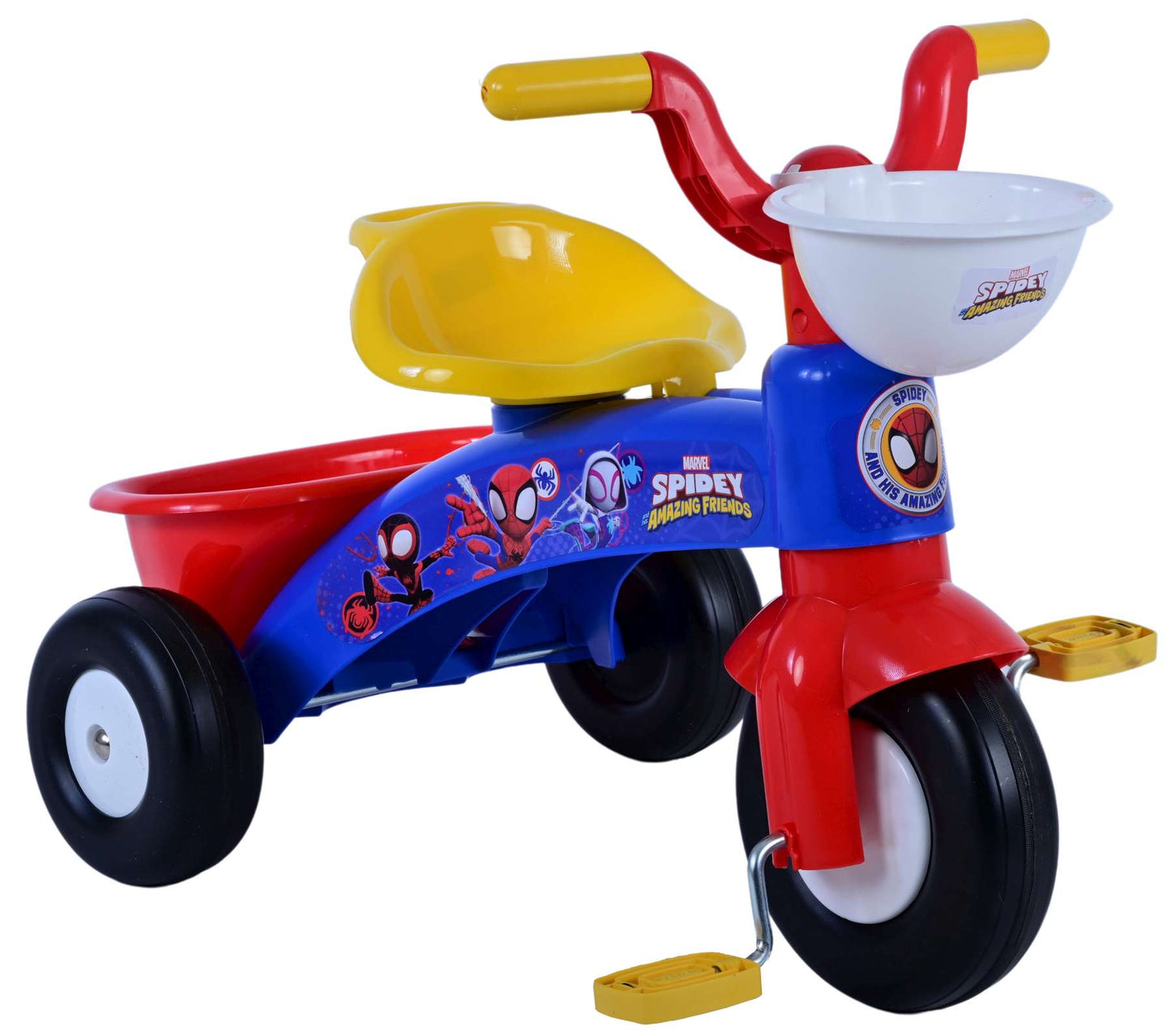 Volare Driewieler marvel spidey - jongens - blauw