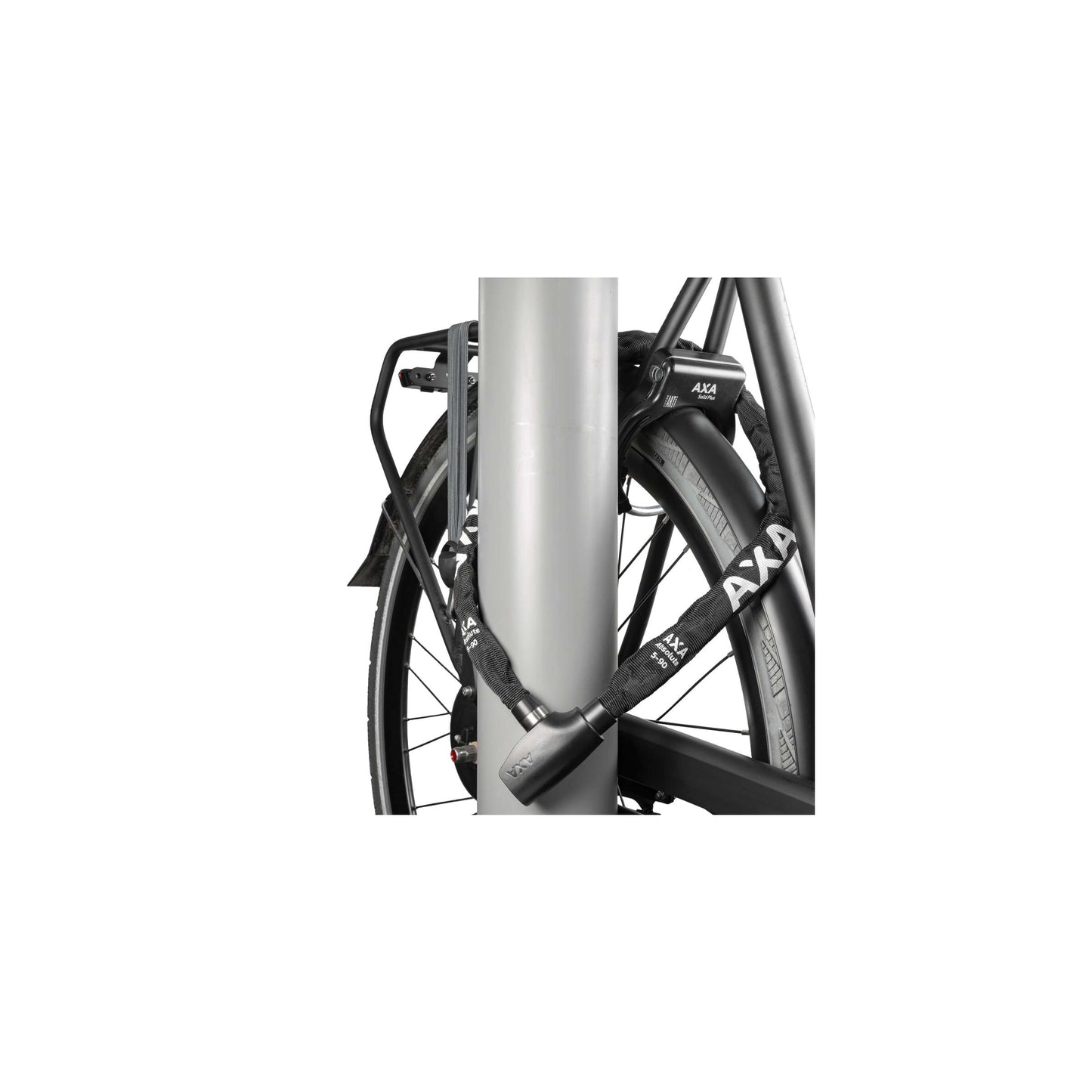 Axa Slot ketting absolute c5-90 code zwart safety index 7
