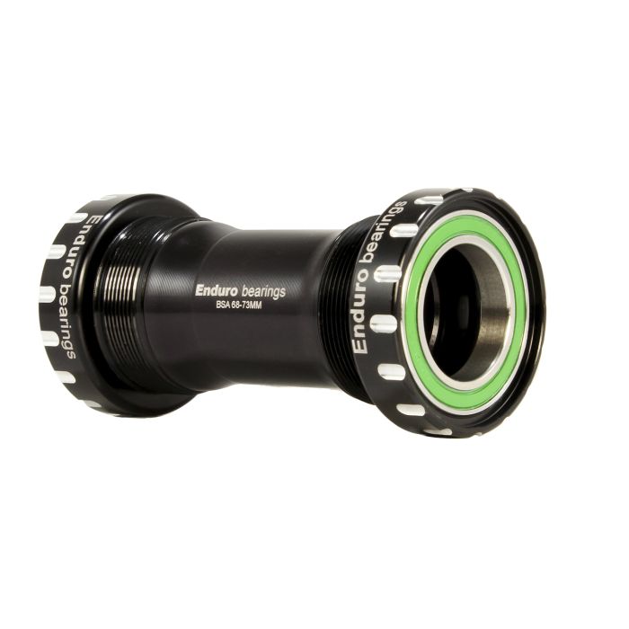 ENDURO BEARINGS Bsa 68mm bottom bracket to 24mm - a c ss - black