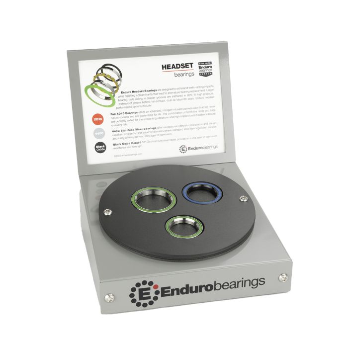 ENDURO BEARINGS counter display top cap - headset bearings