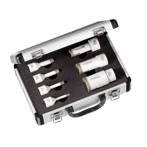 Carat Tegelboorset 20-27-35-55 en 72mm