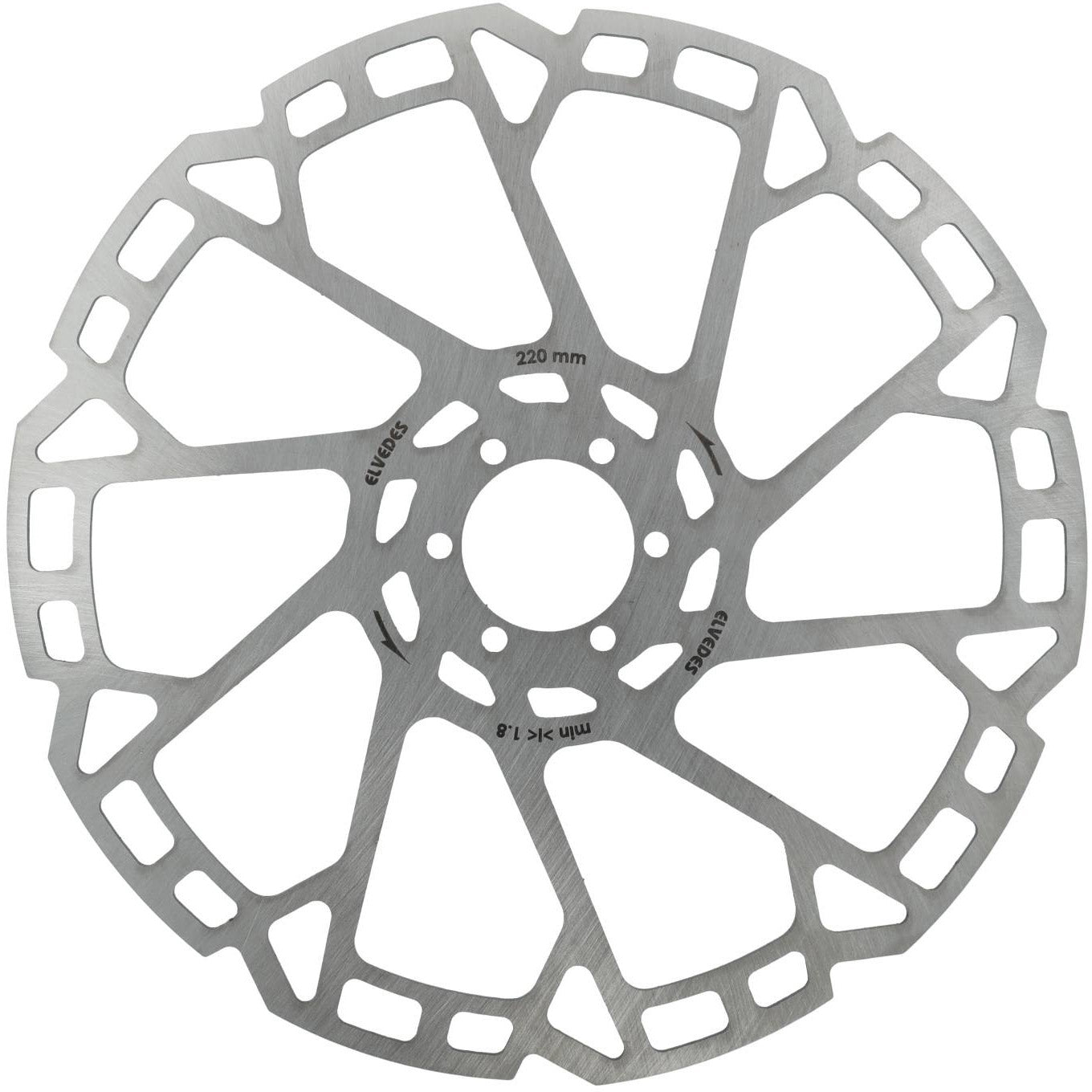 Elvedes remschijf 6-gaats �220mm t=2,0mm