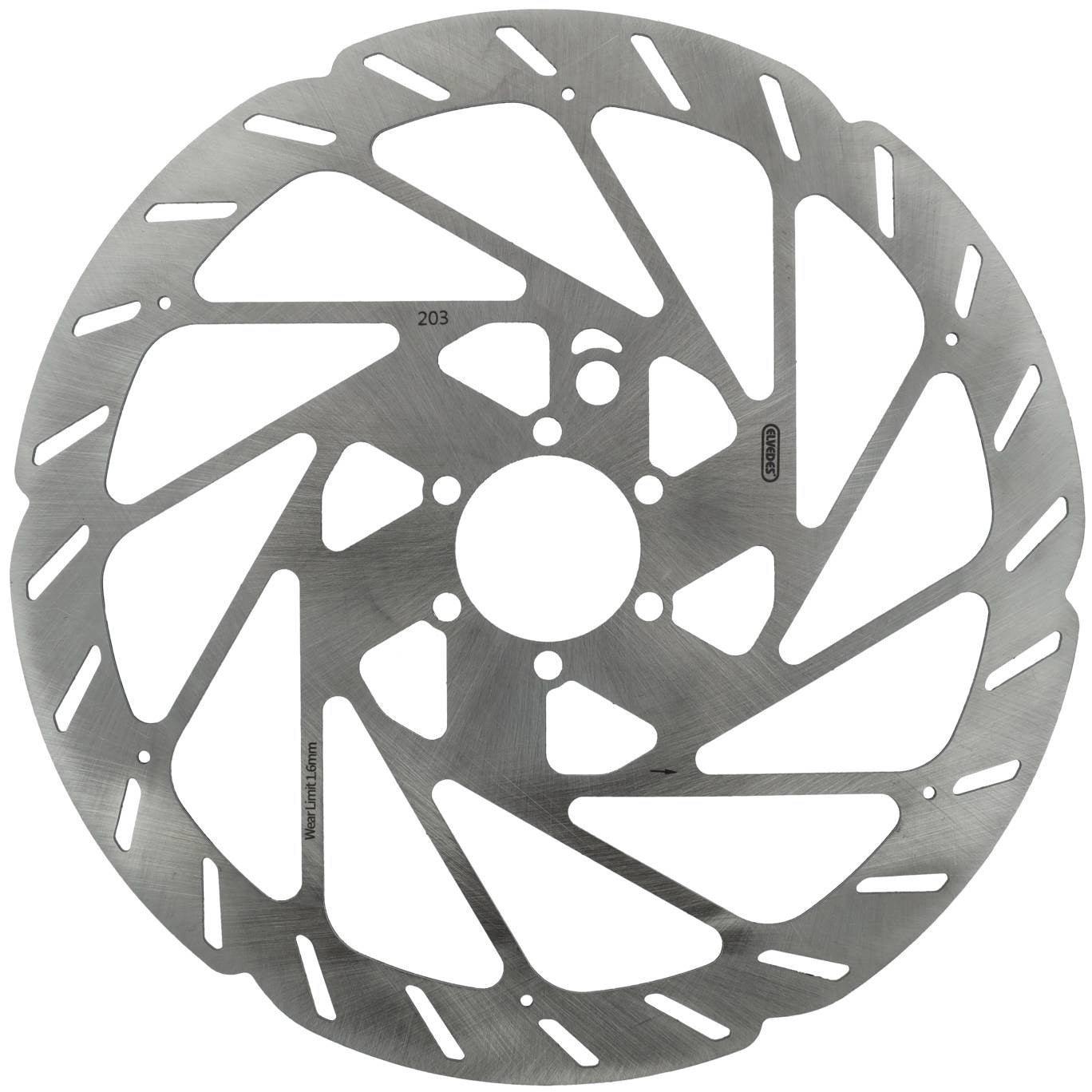 Elvedes remschijf 6-gaats �203mm t=1,8mm sensor magneet
