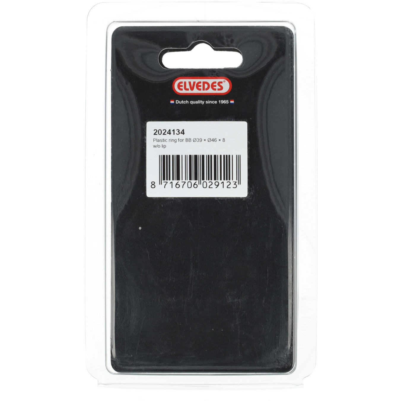 Elvedes ring bb �39��46�8 zonder rand plastic