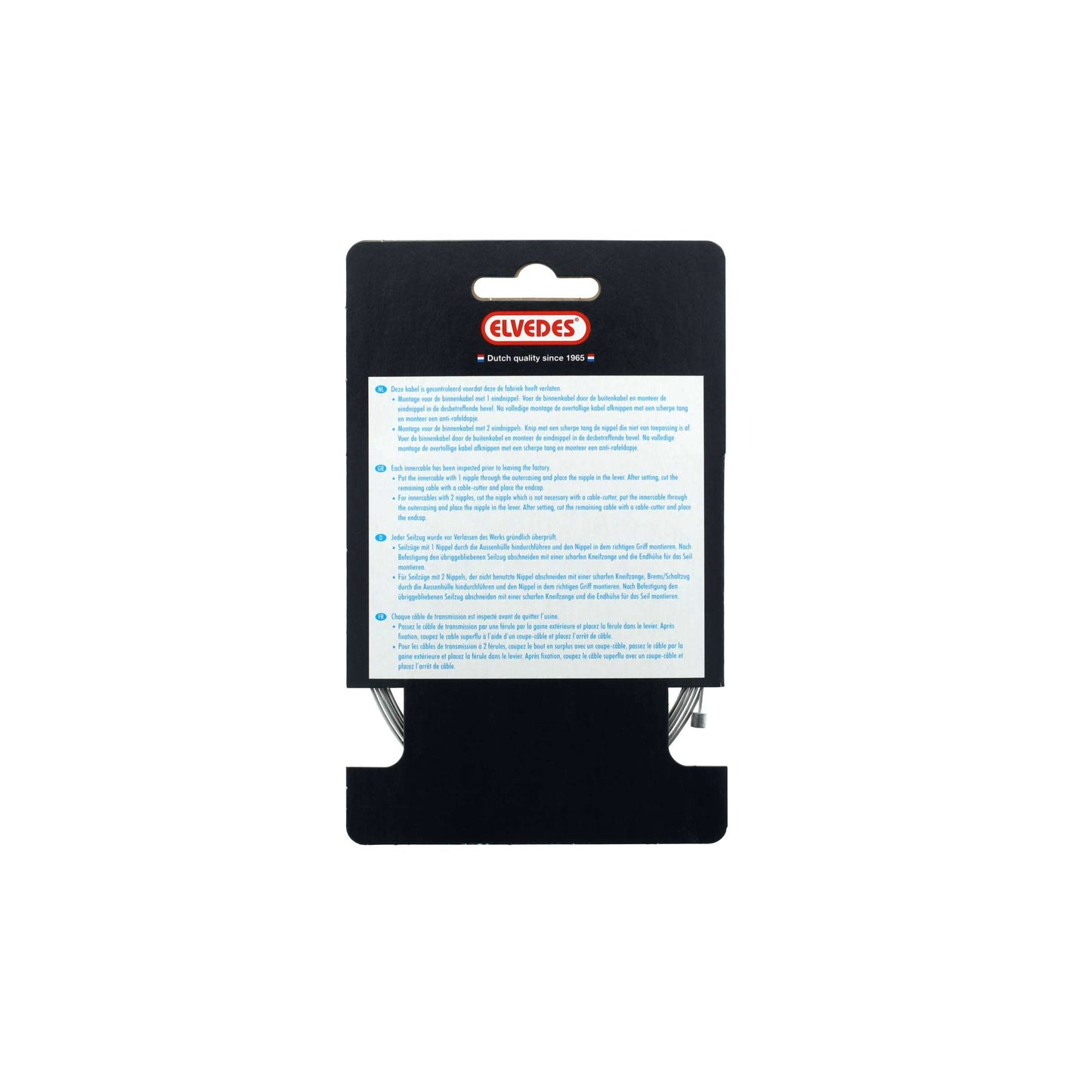 Elvedes schakel binnenkabel �0,9mm 2500mm n�4x4 rvs