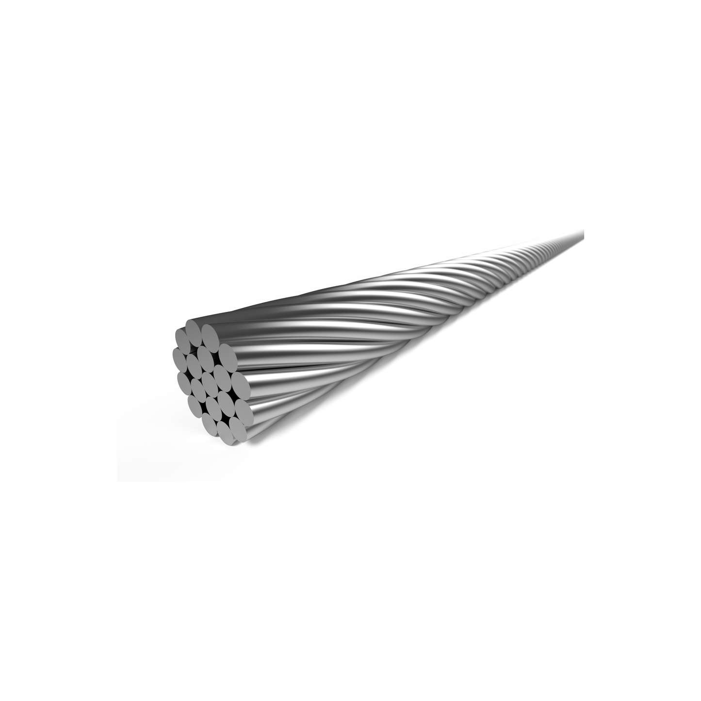 Elvedes schakel binnenkabel �0,9mm 2500mm n�4x4 rvs