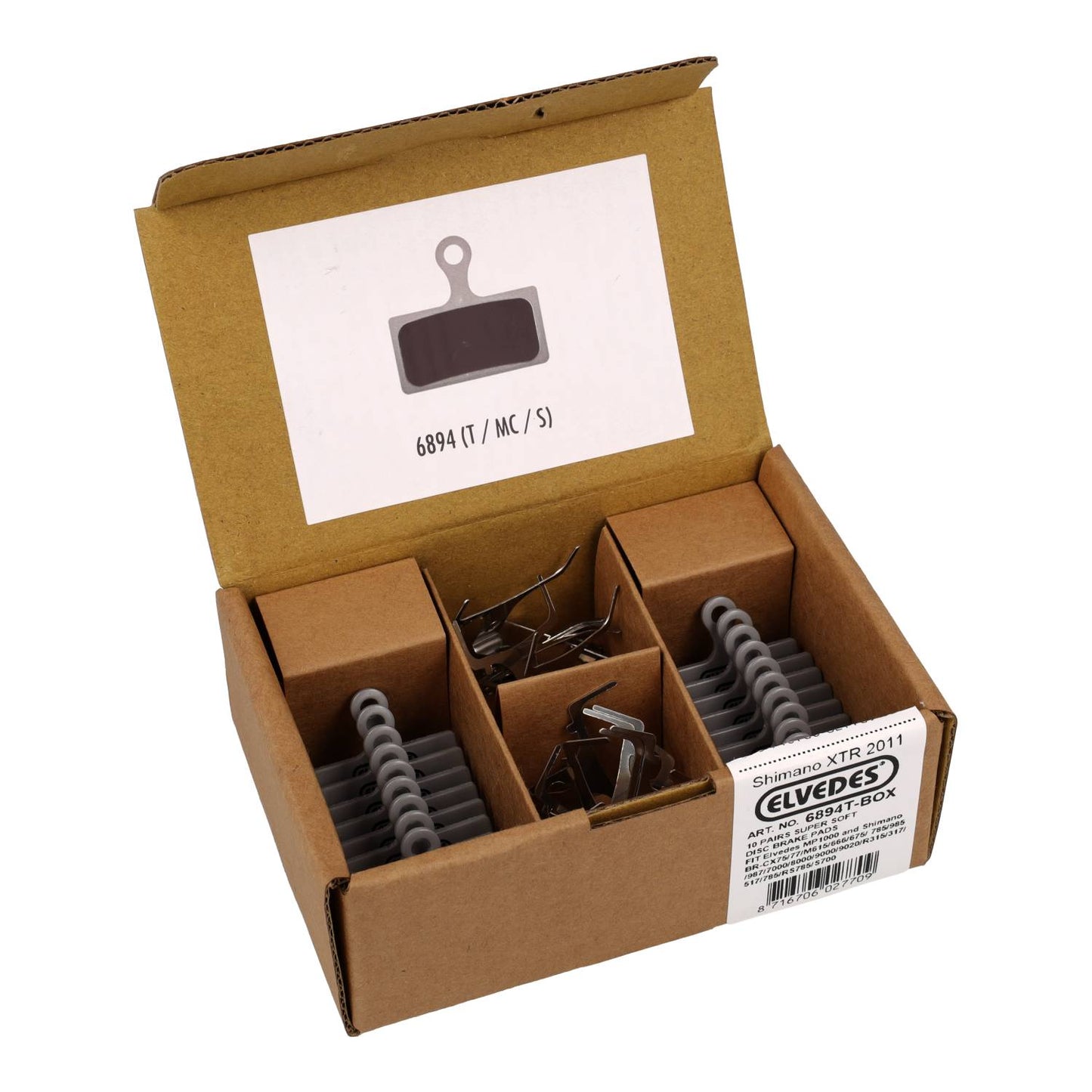 Elvedes Cable Systems BV Remblok elvedes shimano xtr xt 6894t