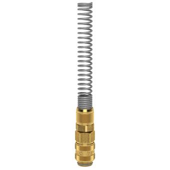 Lüdecke Ludecke snelkoppeling 4x6mm met knikveer dn5