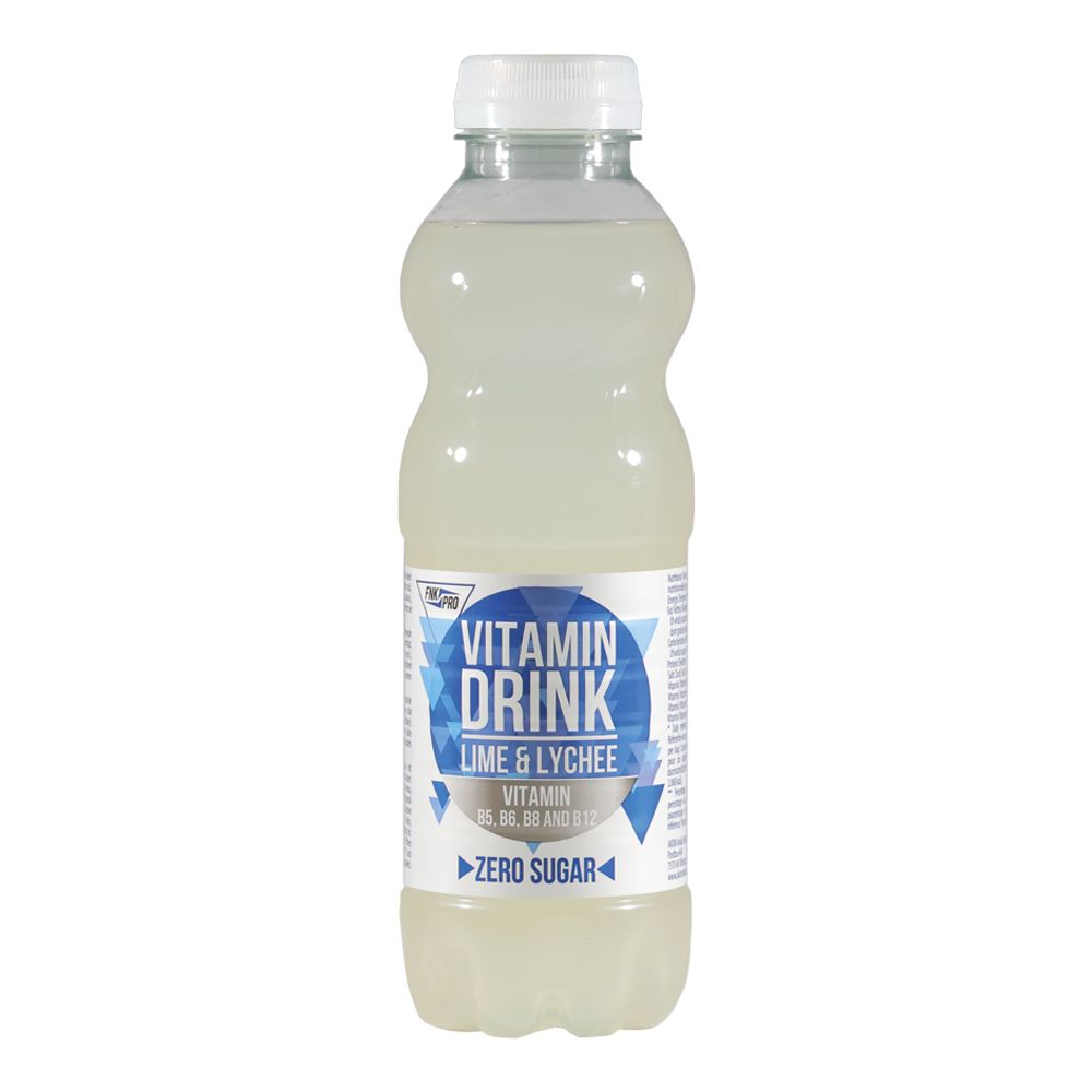 FNK Pro vitamine drink limoen lychee zero (6x 500ml)