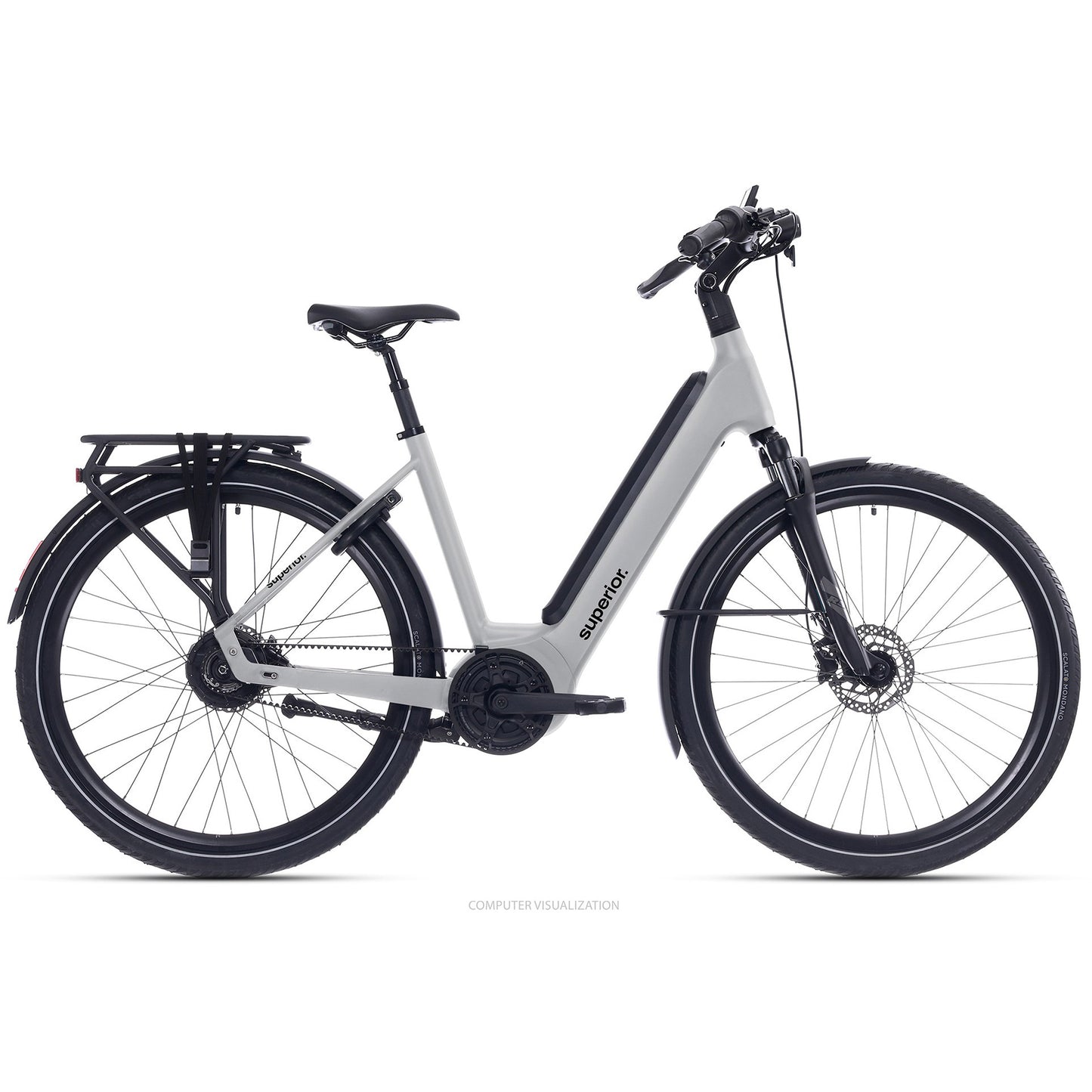 Superior eway 6.5 58cm (xl) gloss grey mik