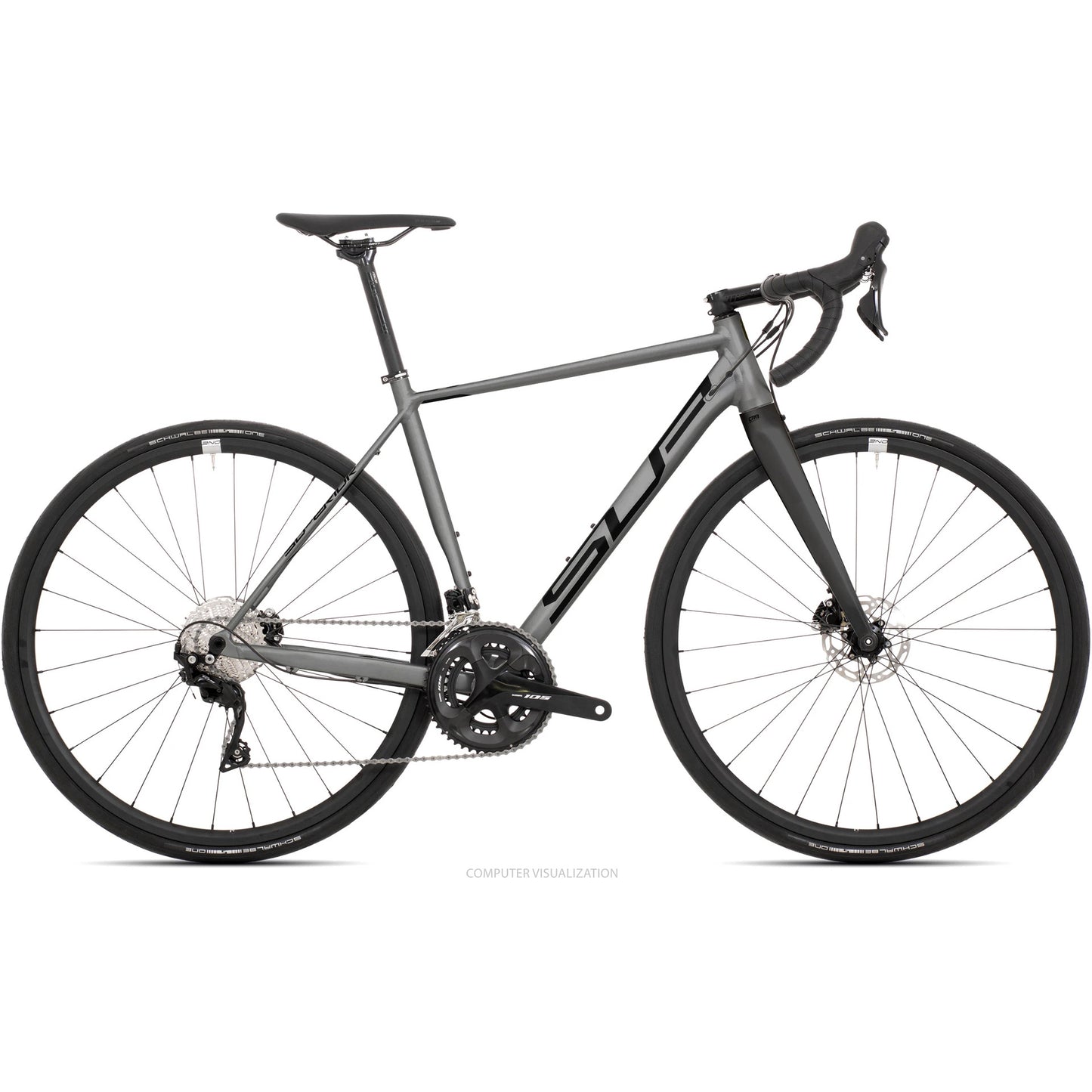 Superior Sup x-road issue 700cx58cm(xl) gls chrome black