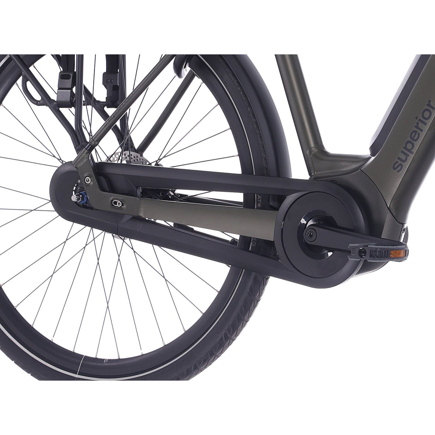 Superior e-tour eway 6.0 54cm(l) dark green mat mik hd