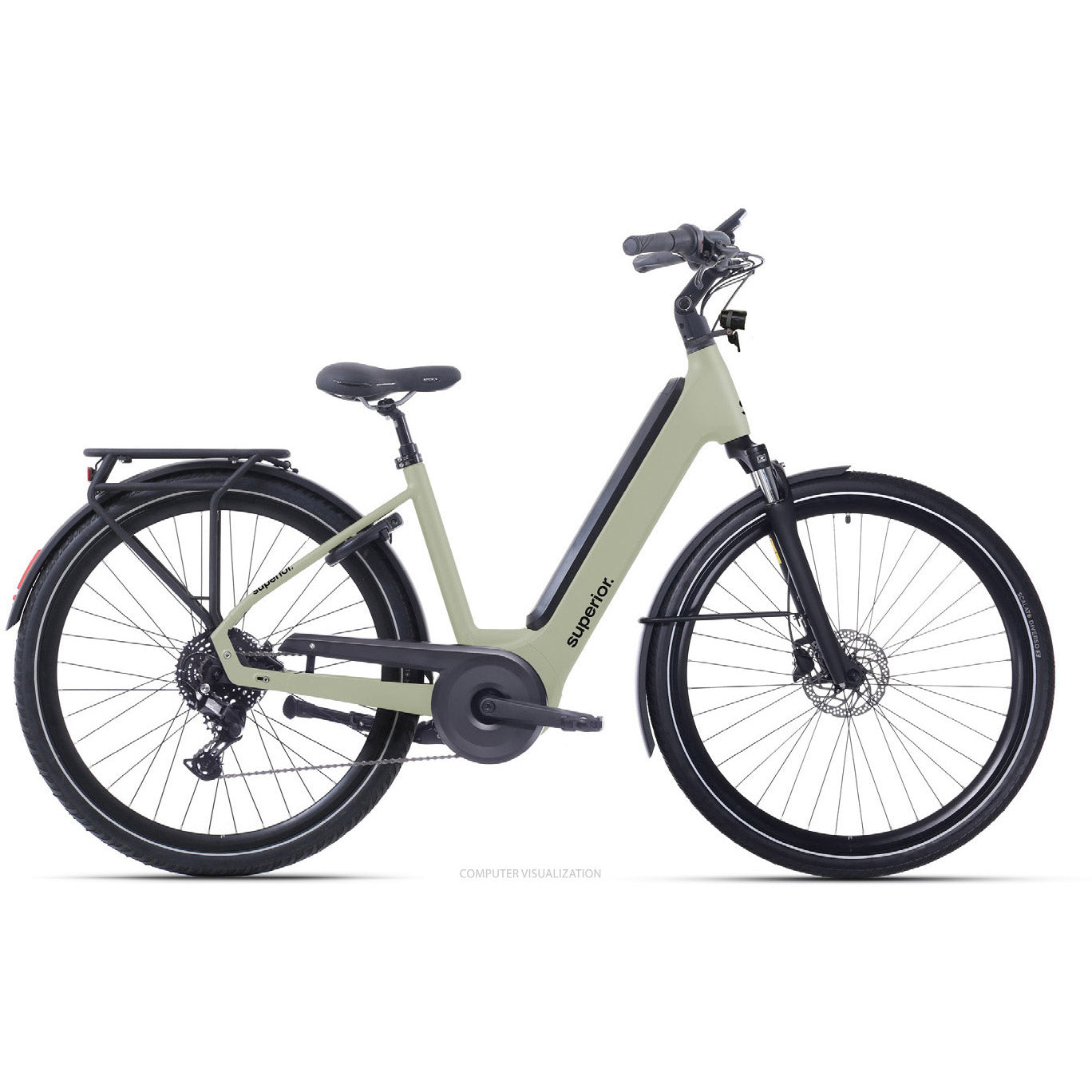Superior eway 6.4 46cm(s) gloss soft green 500wh