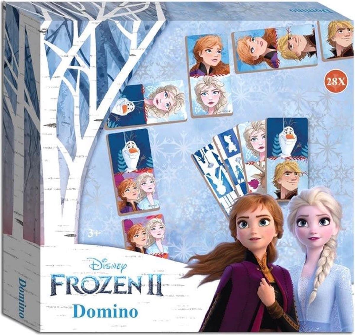 Toi-Toys Disney frozen 2 domino leg al je kaarten weg