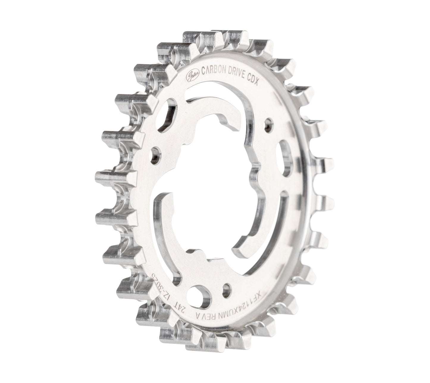 Gates sprocket cdx 24t shimano ub alfine nexus fl wire flange