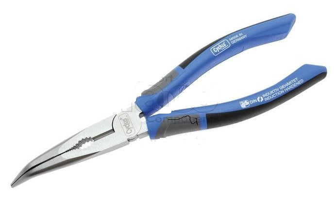 Buzaglo Cyclus punttang gebogen 40� ergonomische handgreep nicr