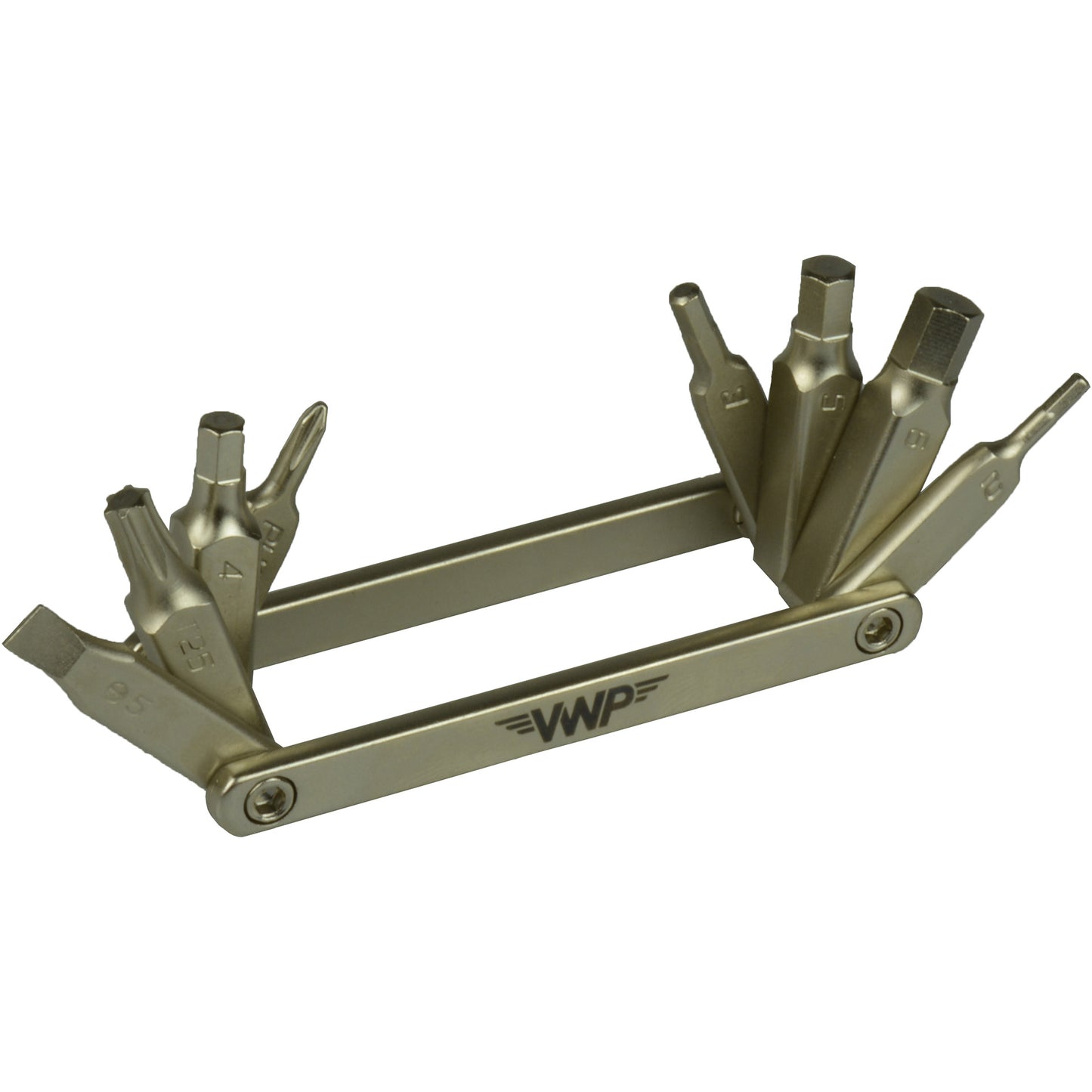 VWP toolset pocket-tool sleutelset zakmes-model 8 in 1
