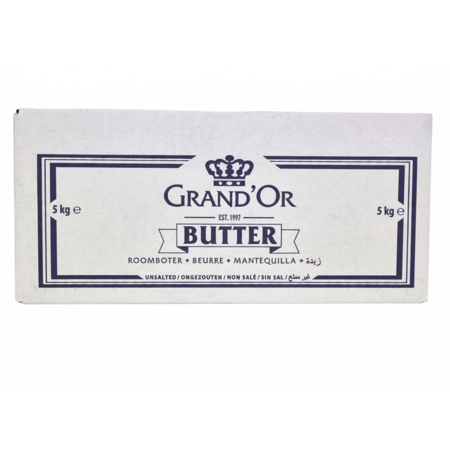 Grand'or Roomboter 82% ongezouten (5kg)