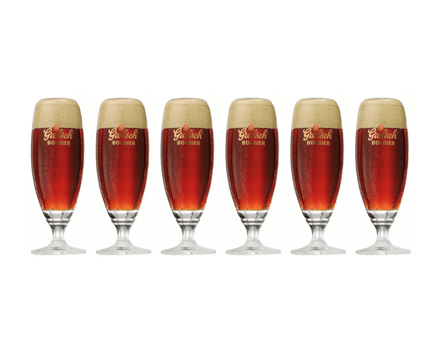 Grolsch bokbier glas (6x 30cl)