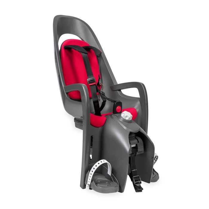 HAMAX Caress + carrier adapter - gray red