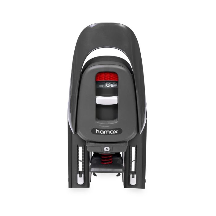 HAMAX Caress + carrier adapter - gray red