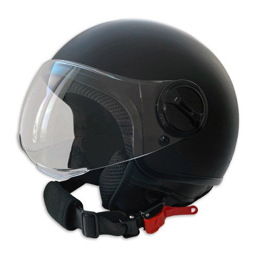 Pro-Tect Protect urban helm m voor scooter en fiets ece keurmerk zwart