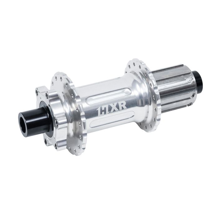 HXR COMPONENTS Hxr rear hub enduro dh - 6-bolt - 32h - 12x157 ta - shimano hg - raw