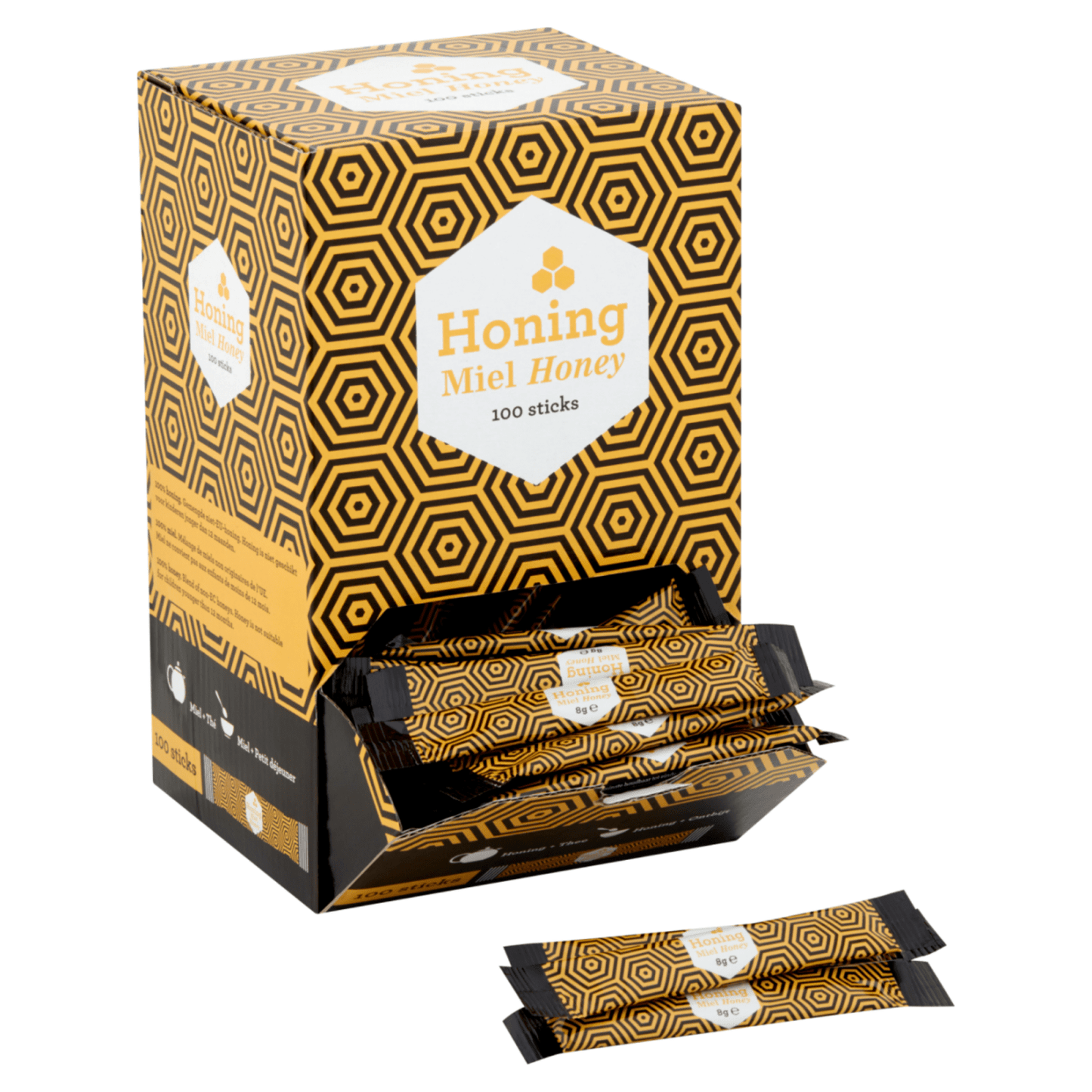 Van Oordt Honing sticks (100x 8gr)