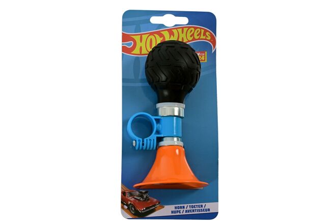 Heiße Räder Hot wheels fietstoeter - jongens - oranje zwart