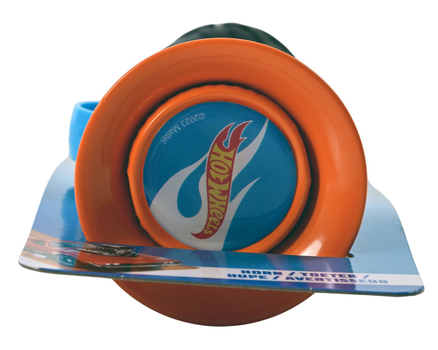Heiße Räder Hot wheels fietstoeter - jongens - oranje zwart