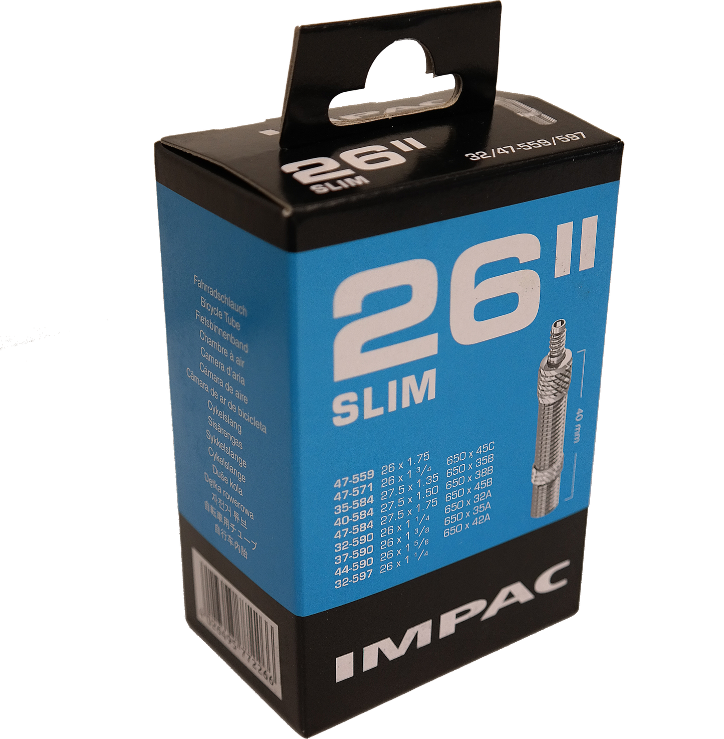 Impac ( schwalbe ) binnenband dv12 26 inch 32 47-597 40 mm