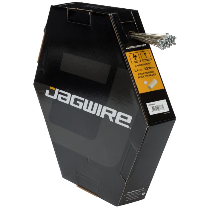 JAGWIRE Shift cable - pro polished slick stainless - 1.1x2300mm - campagnolo (50pcs)