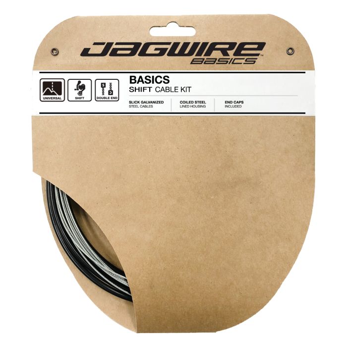 JAGWIRE Basics shift diy kit - black