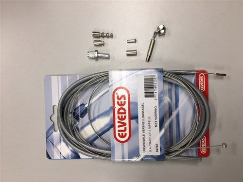 Elvedes Cable Systems BV Versnellingskabel s.a. universeel zilver