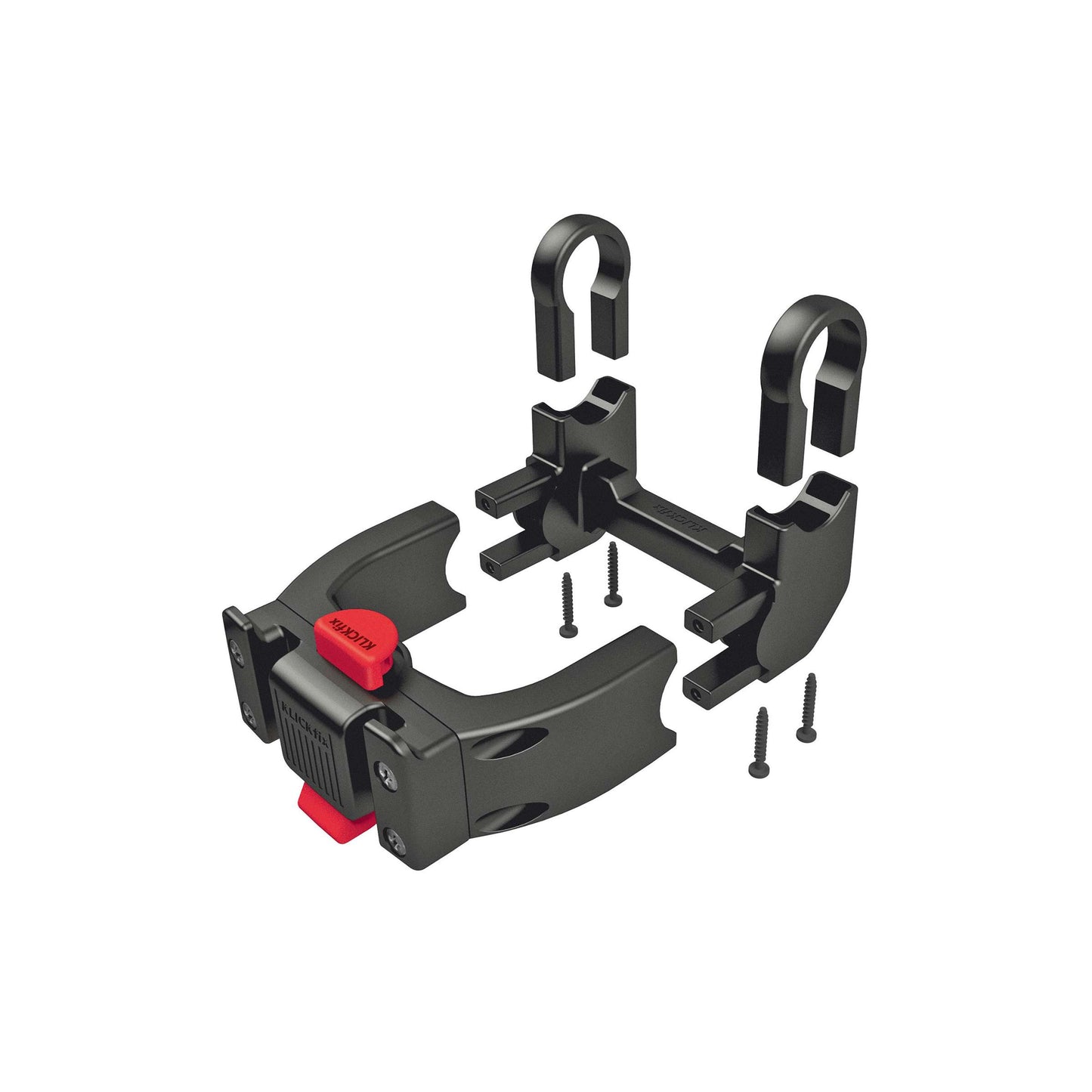 Klickfix adapterset e 90° zwart - 414226