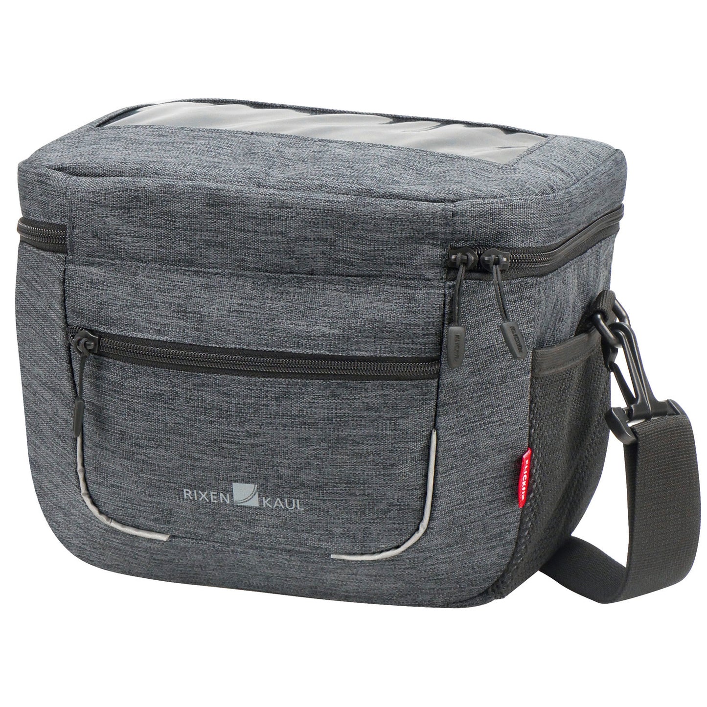 Klickfix stuurtas aventour city grijs - 414253