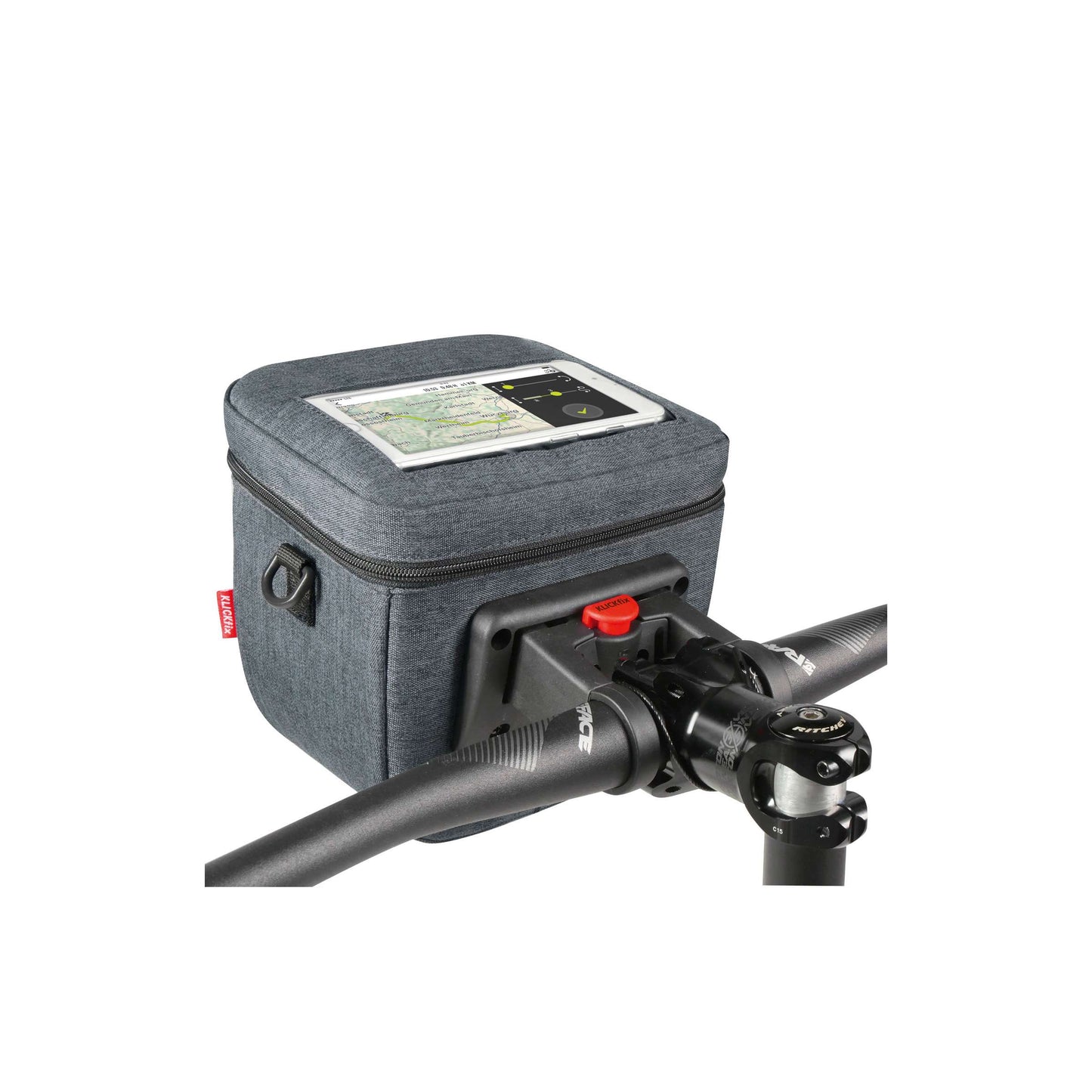 KLICKfix stuurtas aventour compact city zwart - 414241