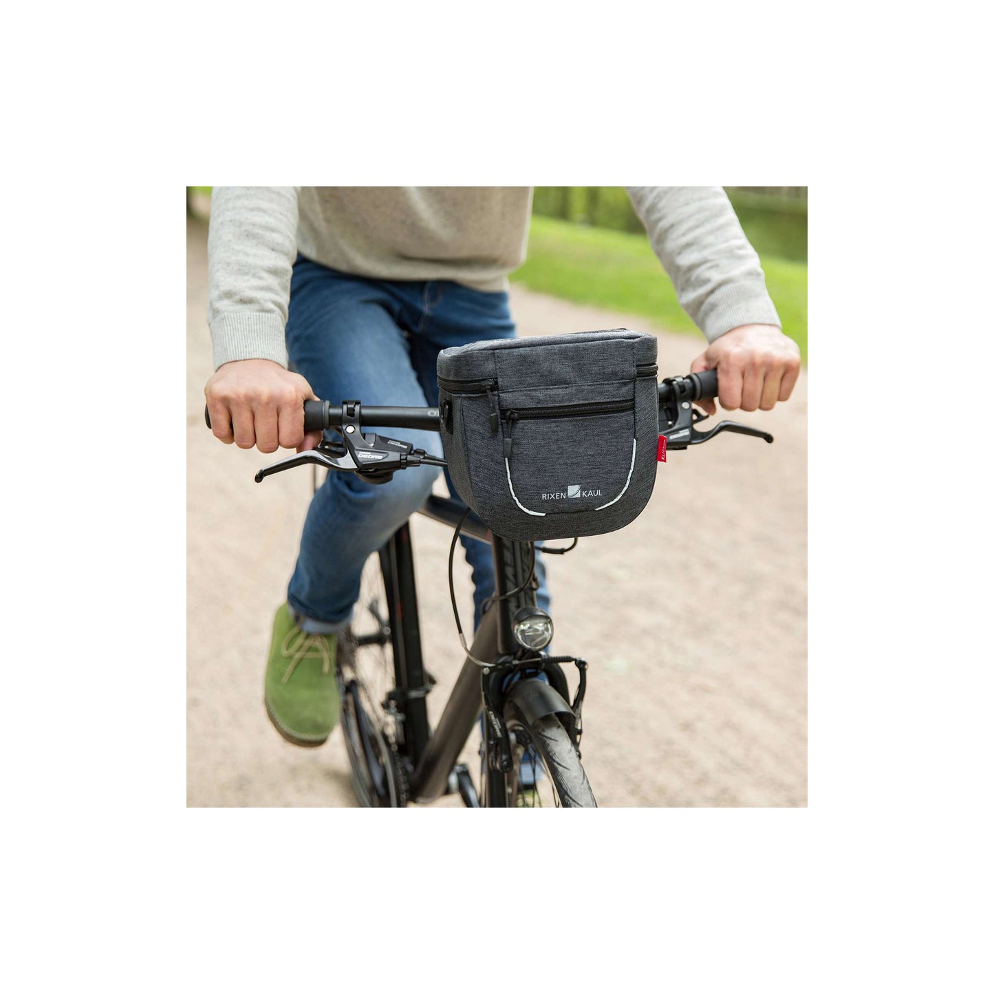 KLICKfix stuurtas aventour compact city zwart - 414241
